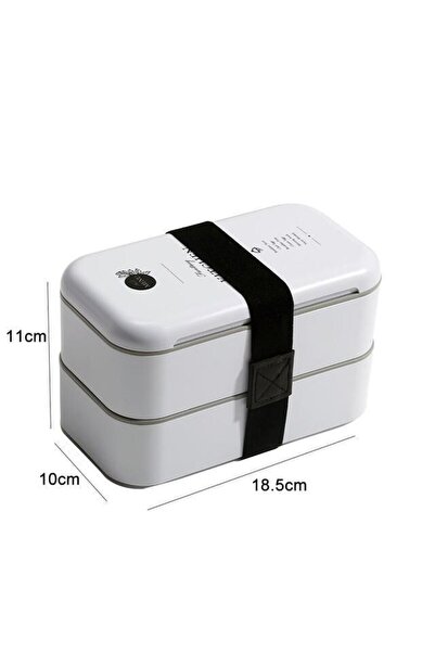 Arabest Bento Box Japanese Lunch Box for Kids Adults Double Layer Lunch Box Meal Prep Containers