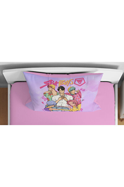 Erays Home Saja Boys Themed 3D Digital Printed Single Size Teenage Girl Children's Duvet Cover Set Sleeping Set