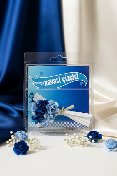 Hayali Çizgili Mini Buket Love Flowers Tasarım Koleksiyonluk, Sevgiliye Hediy...