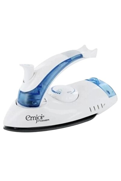 Emjoi Power Mini Travel Steam Iron – Foldable Handle, Non-Stick Soleplate, Dual Voltage