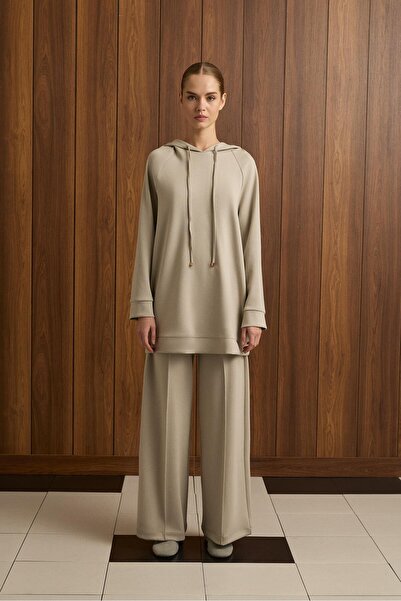 TERZİ DÜKKANI بدلة ريلاكس مع بنطلون باللون البيج