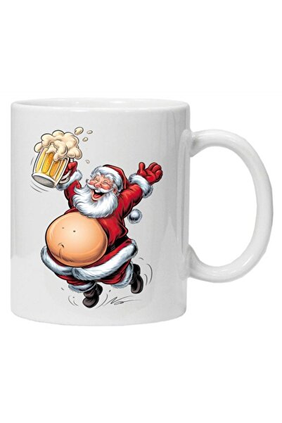 CRD PRINT Personalized mug with "Funny SANTA" print, model 7,