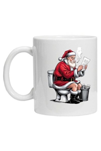 CRD PRINT Personalized mug with "Funny Santa" print, model 2,