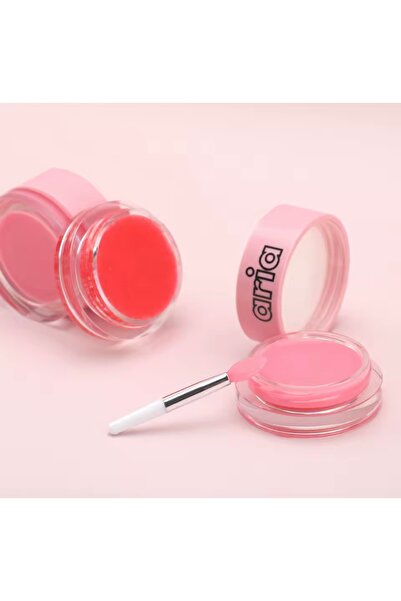 Glossy by Aria 2 in 1 Lip Scrub & Lip Mask Aria - Strawberry