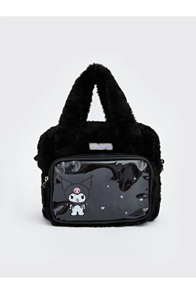 LC Waikiki Lcw Accessories Black Kuromi Printed Girl's Shoulder Bag