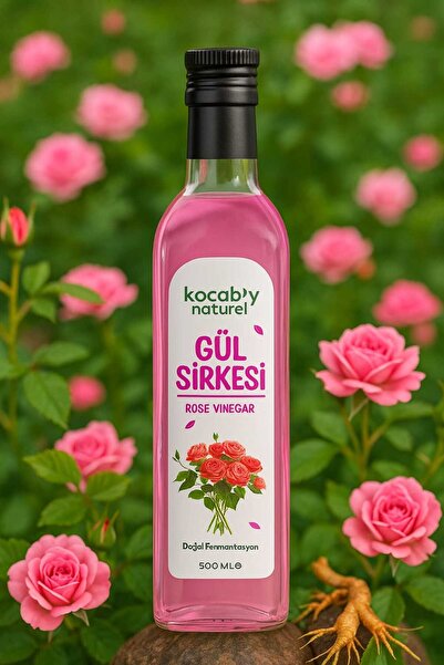 kocabay naturel detoxifying rose vinegar helps burn body fat antioxidant 500 ml