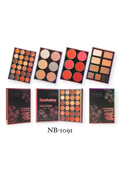 NERVIN BEAUTY دفتر باليت 5في1