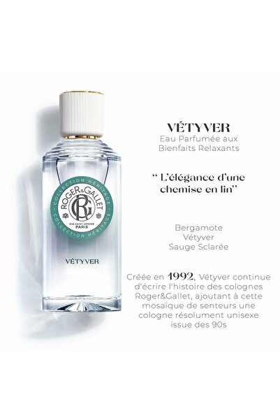 Roger&Gallet Unisex Perfume Roger & Gallet Vétyver EDP 100 ml