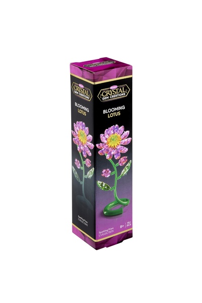 Rose Art Crystal Gem باقة ورد لوتس فردية