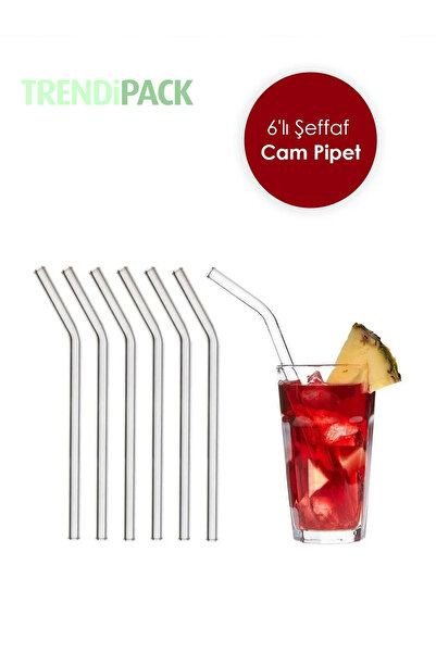 TRENDİPACK Cam Pipet 6 lı