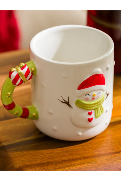 LC Waikiki Snowman Christmas Themed Ceramic Mug 492 ml - 1 Piece