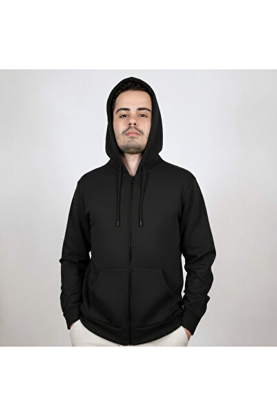 Besa με κουκούλα Φούτερ απλό, κομψό και άνετο, με φερμουάρ, διπλές τσέπες! Κατάλληλο για κάθε στυλ