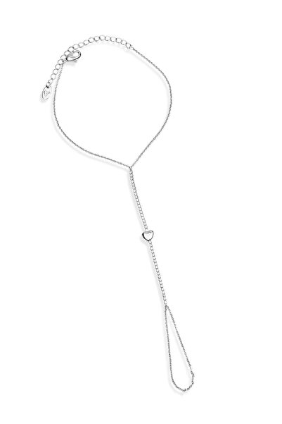 Klips Concept Silver Color Shahmeran with Heart Detail