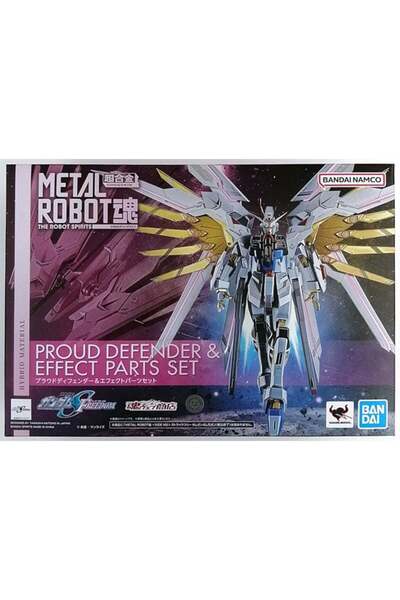 BANDAI Set de piese Metal Robot Spirits Proud Defender și efect
