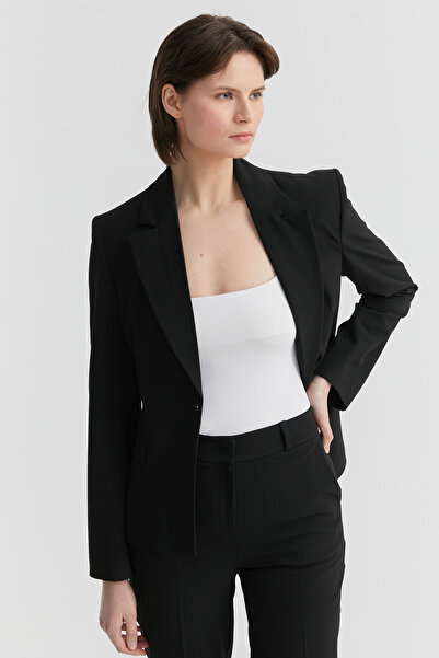 PAULMARK Jachetă cu un singur nasture pentru femei