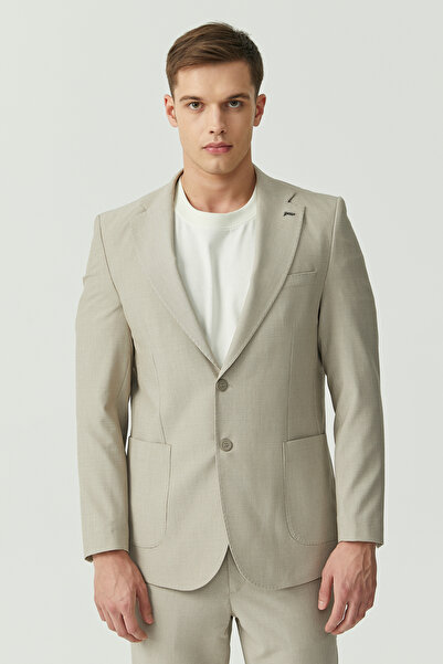 PAULMARK Ανδρικό μονόχρωμο μπουφάν με γιακά