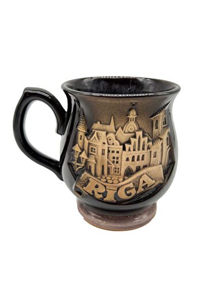 Gökçe Koleksiyon Seramik Tankart Riga (Letonya) Bira Bardağı AOB2826