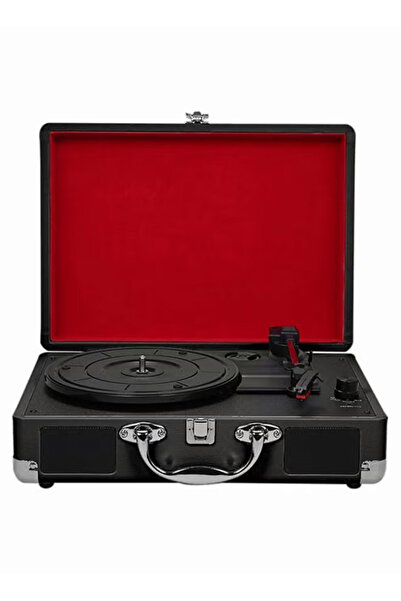 Generic Vinyl record player, portable wireless Bluetooth speaker, supports USB/RCA output/headphone jack/MP3
