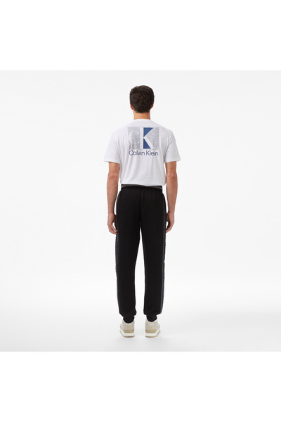 Guess Finlo Regular Fit Erkek Siyah Eşofman Altı