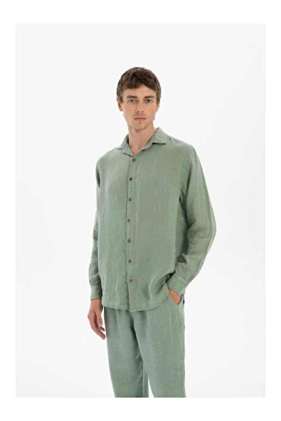 İpekçi Otantik 100% Linen Men's Shirt