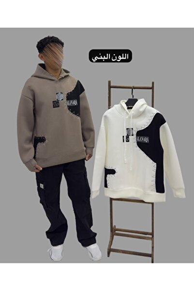 ALANAQA New oversized lined hoodie pullover