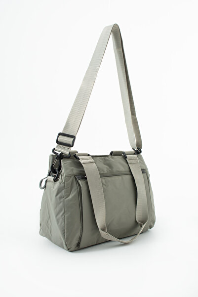 Sanmorris 5-Eye Patterned Parachute Fabric Adjustable Crossbody Strap Hand and Shoulder Bag