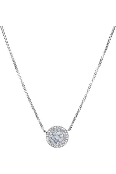 erorex قلادة فوسيل الفضية للنساء، JF03224040