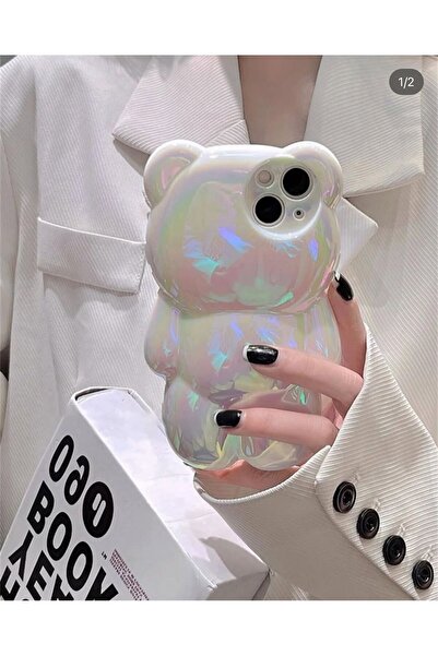 blissful sweet shinny bear phone case