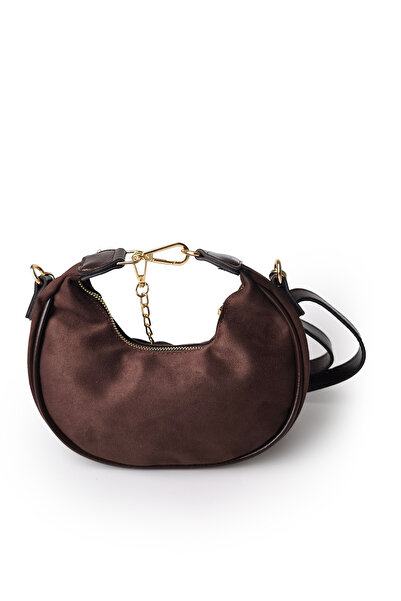 Moon Çanta Moon Henna Shoulder Bag Suede Brown