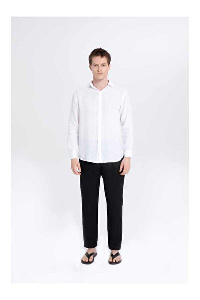 İpekçi Otantik 100% Linen Men's Shirt