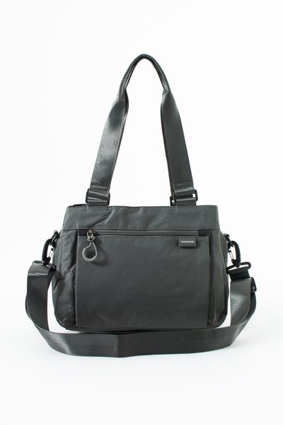 Sanmorris 5-Eye Patterned Parachute Fabric Adjustable Crossbody Strap Hand and Shoulder Bag