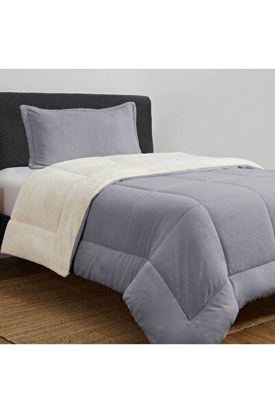 Orange Bed & Bath SOSOFT | Winter Fur Quilt Set (Single, 2 Pieces)