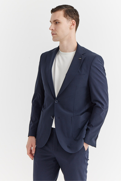 PAULMARK Men's Mono Collar Jacket