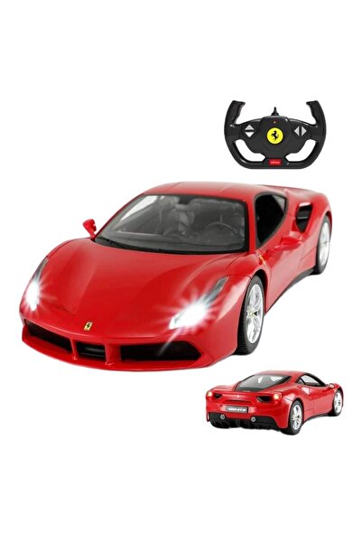 Rastar Ferrari 488 GTB Işıklı Uzaktan Kumandalı Araba Kırmızı