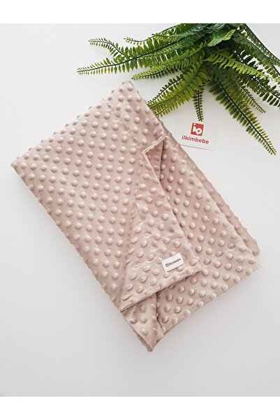 ilkimbebe بطانية أطفال من طبقتين من الحمص