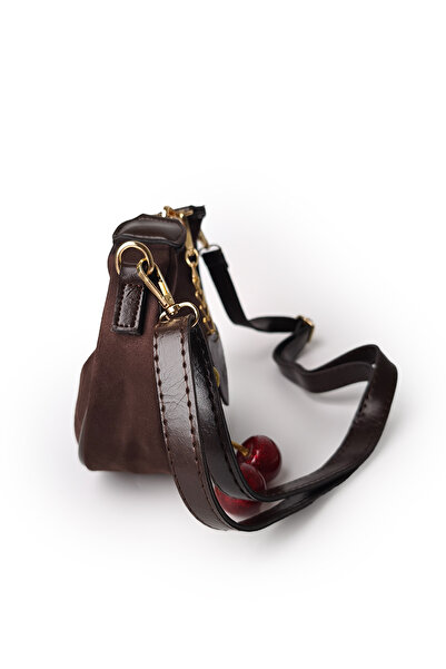 Moon Çanta Moon Henna Shoulder Bag Suede Brown
