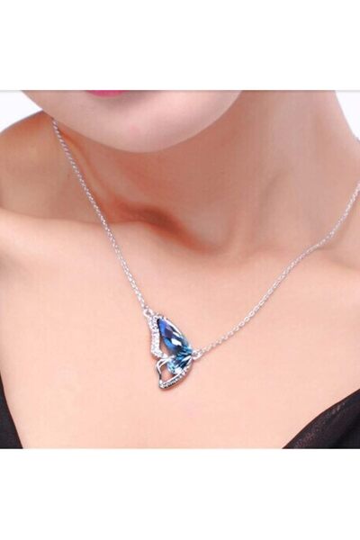 erorex Bolivia's Butterfly Jewelry Set, 4 PCS Matching Necklace Earrings Bracelet Collection, Trendy...