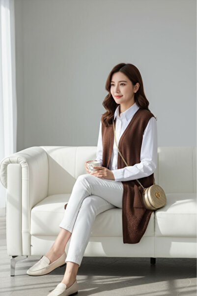 ENDAMIM 2-Piece Sleeveless Mommy Vest