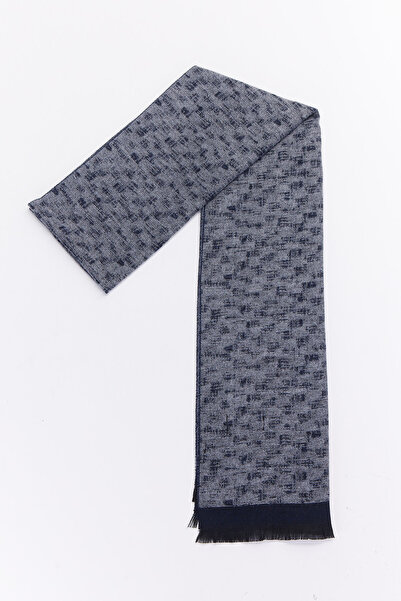 PAULMARK Men's Patterned Kaşkol