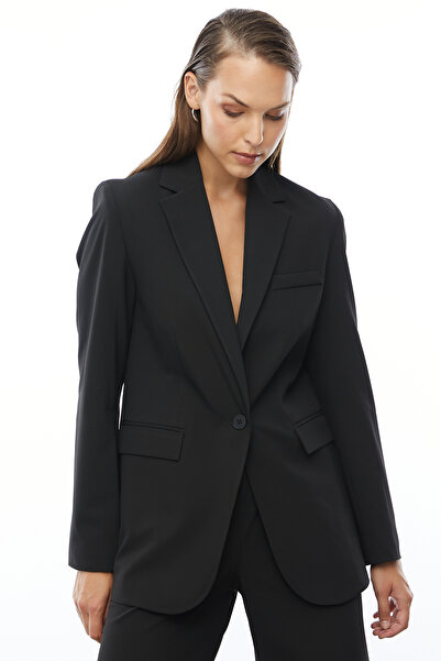 PAULMARK Γυναικείο μπουφάν με κουμπιά κλασικής κοπής