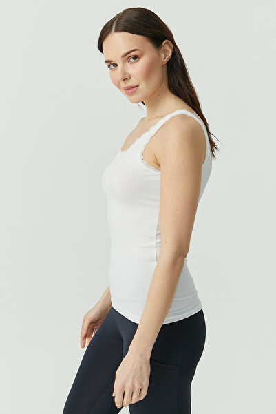 PAULMARK Жіноча мереживна майка на бретельках