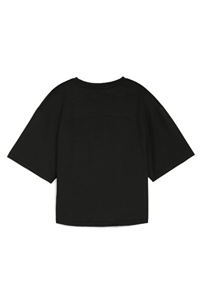 Puma Cloudspun Relaxed Tee Oversized Black T-Shirt