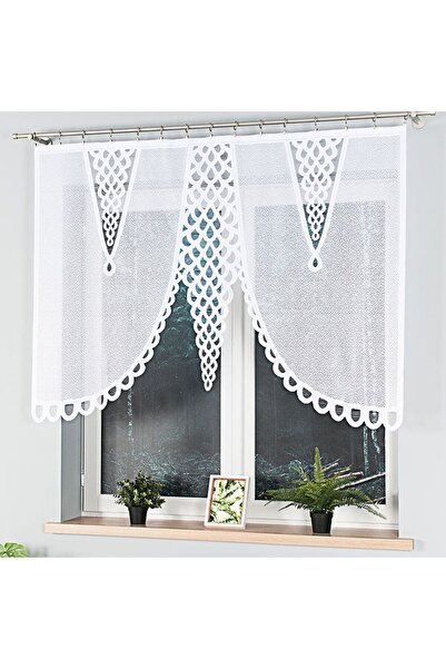 OTHERONE ERYKA - Ready-made jacquard panel - 160x120 cm - white