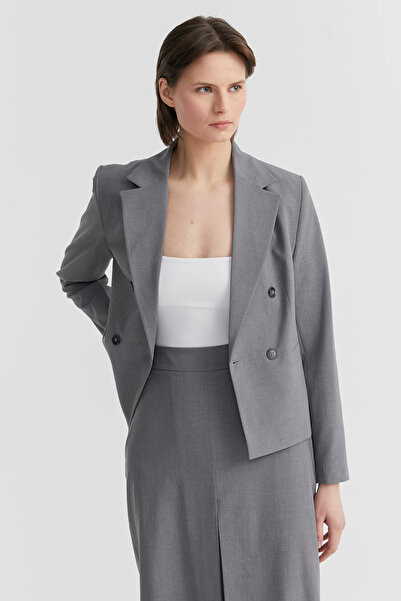 PAULMARK Γυναικείο μπουφάν διπλό πέτο Capama