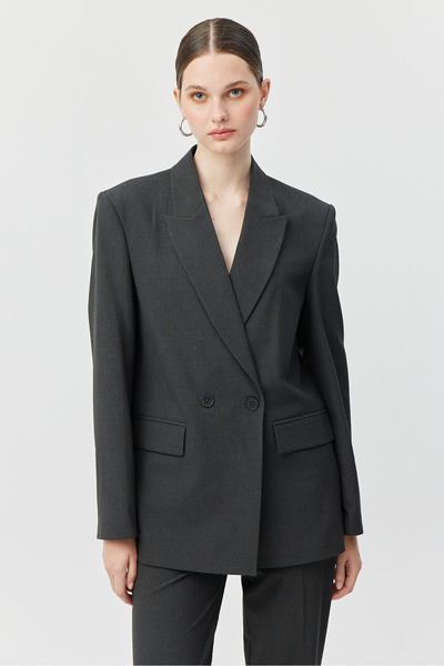 PAULMARK Γυναικείο μπουφάν με διπλό στήθος