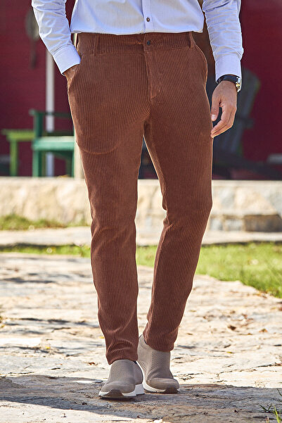 SMILE Kobe Tile Cotton Velvet Pants