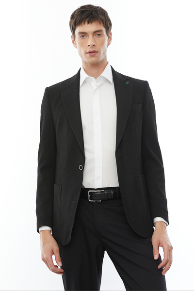 PAULMARK Men's Single Button Classic Cut Jacket