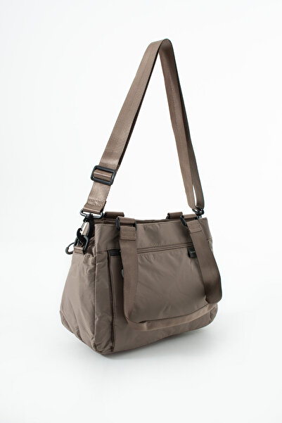 Sanmorris 5-Eye Patterned Parachute Fabric Adjustable Crossbody Strap Hand and Shoulder Bag