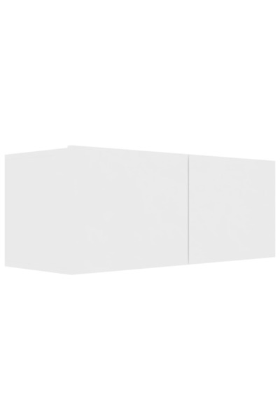 vidaxl 3 Piece TV Cabinet Set White Engineered Wood