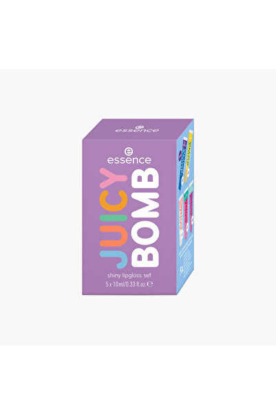 Essence Juicy Bomb 5-Piece Shiny Lip Gloss Set - 10 ml